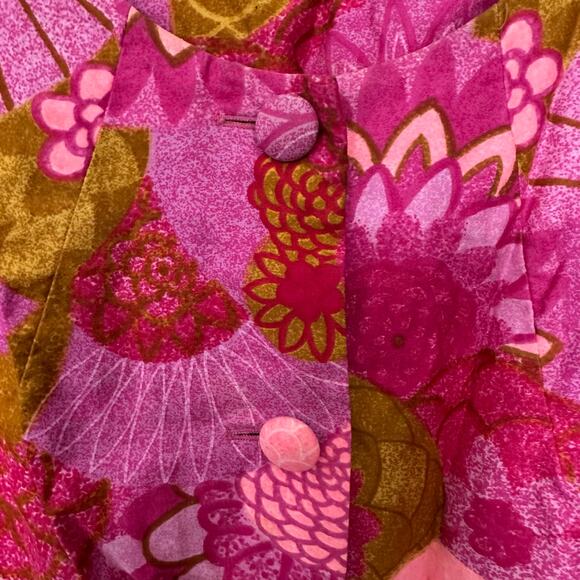 Vintage Made In Hawaii For Kimo's Polynesian Shop Hawaiian Dress Sleeveless Rare - Picture 9 of 9